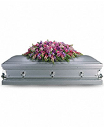 Lavender Tribute Casket Spray Lavender Tribute Casket Spray